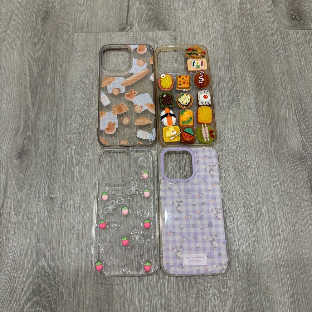 iPhone 13 Pro Cute Case Bundle